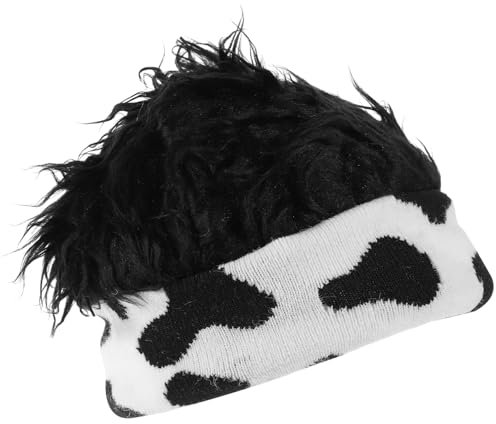 Holibanna Outdoor-Beanie-mütze Für Herren Gestrickte Perückenmütze Lässige Strickmütze Warme Beanie-hat Modische Herrenmütze Für Alltag Und Shopping