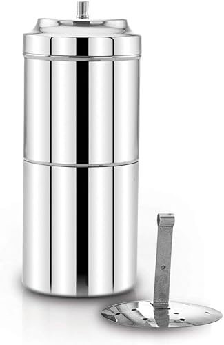 TRV South Indian Filter Coffee Maker 200 ML 2-4 Cup Mug| Madras Kaapi| Set Of 1