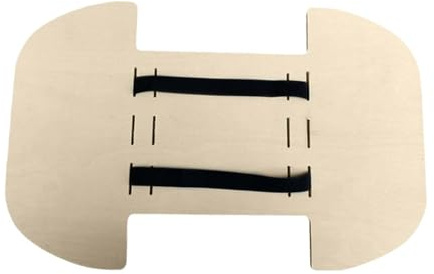 Oshhni Planche Porte-Chien Renforcée pour Vélo Électrique Utilisable comme Marche-Pied Animal de Compagnie Support Bois pour Siège Chien Équipement Extension, S