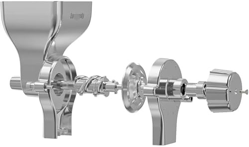 Getreidemühlenaufsatz aus Metall – 12-stufig verstellbare Mehlmühle, kompatibel mit KitchenAid Küchenmaschinen