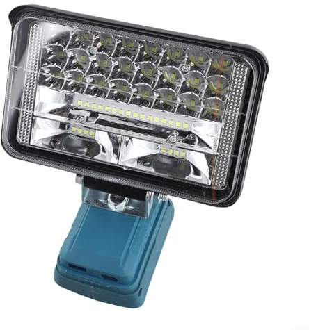 Torcia elettrica ricaricabile a LED da 12,7 cm con porta USB per dispositivi di ricarica, adatta per lavoro e attività all'aperto (A)