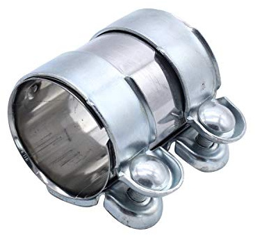 TAKPART Doppelschelle Auspuffschelle Rohrschelle Rohrschelle Ø 65 mm x 90 mm 13278371