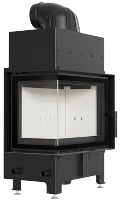 Kratki Fireplace Insert Floki Corner Disc Left 8 kW