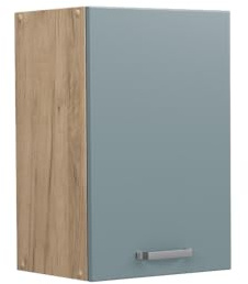 Vicco Hängeschrank R-Line, Blau-Grau, 40 cm | 1 Tür · 1 Einlegeboden · Tiefe – 31 cm · ✓ Frei kombinierbar · ✓ Praktischer Stauraum