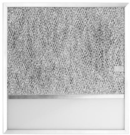Range Hood Aluminum Filter with Light Lens Replacement for Whirlpool Broan Nutone 43000 Series Range Hood、R610045,R610050,BUEZ3,SL6200R 11-1/2 x 11-3/4 x 3/8 Kitchen Exhaust Grease Filter