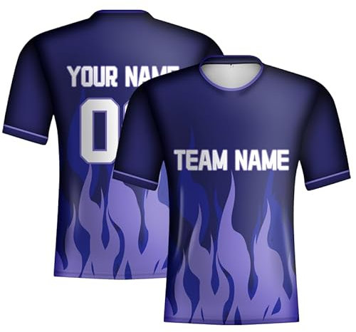 Maillot de la Coupe du Monde Argentine 2022 pour hommes, hauts de football argentine rétro violet flamme, ajouter le nom de l'équipe, logo pour homme, violet, XL