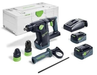 Festool Cordless Rotary Hammer Drill KHC 18 5,0 EBI-Plus