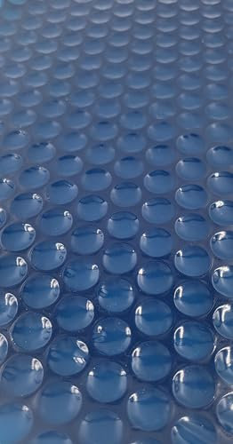 Ecofilm - Telone per bolle per piscina, rotondo, 450 cm, compatibile con piscina Intex diametro 457 cm, colore: Blu Notte 300 micron, prodotto in Francese, fabbrica diretta