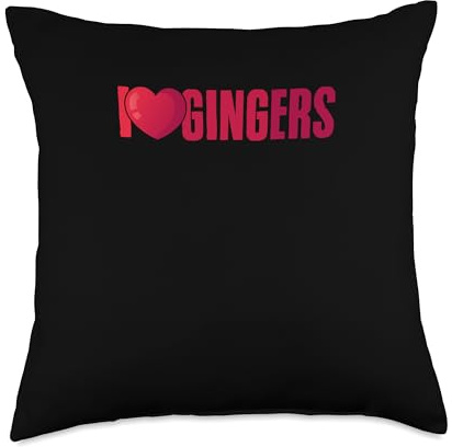 I Love Gingers Herbal Medicine Herb Natural Herbalism Throw Pillow