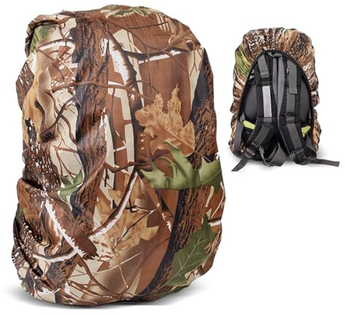 Bomiclss Waterproof Backpack Rain Cover 20L-28L Waterproof Rucksack Cover for Outdoor Traveling Climbing (S(20-28L))