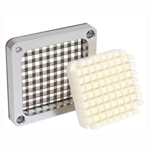 YOMMAK Cortador de Patatas Industrial Premium Sammic | Cortador de Verdura Profesional Multifuncional Mandolina de Cocina | Picadora Manual Hosteleria, Corta Patatas Fritas (Cuchilla 10 mm)