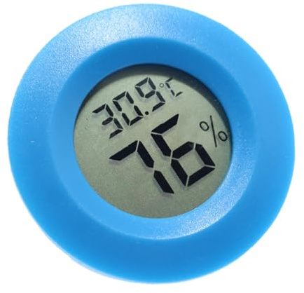 MERRYHAPY Indicatore della temperatura interna termostato per la casa termometro Termometri della stanza Blue