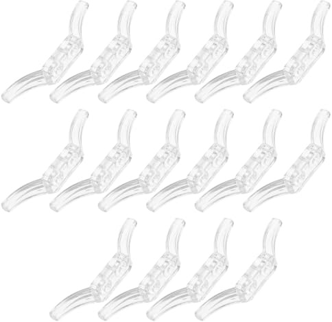 HOOTNEE 16Pcs Window Blind Cord Winder Cleats with Screws Plastic Blind Cord Holder Clips for Roller Curtains for Home and Office Window Shade Safety