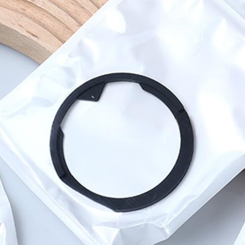 Tidevib Oberer Grat Silikondichtung für Breville Kaffeemaschinen, Braukopf-Dichtring 65 mm Außendurchmesser, schwarze, lebensmittelechte Dichtung für optimale Espresso-Leistung