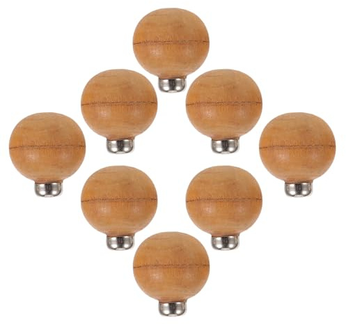 Operitacx Set da 10 Impugnature Ergonomiche in Legno per Utensili da Incisore su Legno Manici per Lime e Bulini Accessori per Compatibili con Lime e Raspe per Lavori di Precisione