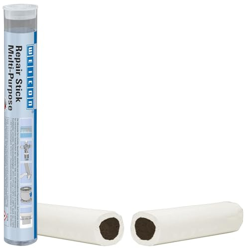 WEICON Repair Stick Multi-Purpose, altweiß, 115 g | Epoxidknete, Epoxidharz Knete, 2 Komponenten Reparaturknete, Klebeknete, zum Ausbessern und Abdichten