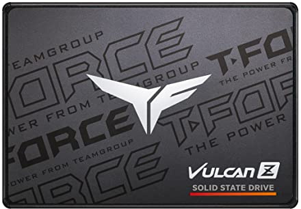 TEAMGROUP T-FORCE VULCAN Z 1TB SLC Cache 3D NAND TLC 2.5 Inch SATA III Internal Solid State Drive SSD (R/W Speed up to 550/500 MB/s) T253TZ001T0C101