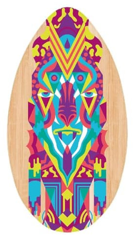 Sportx Houten Skimboard Inka, 94 cm