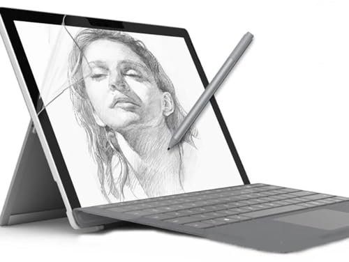 LXEEOLX [2 Pack Like Paper Screen Protector for Surface Pro 11 / Pro 10 / Pro 9 / Pro 8, Matte PET Film, Drawing and Writing Like on Paper, Surport tablet Pen [Anti-Glare][Thin and Responsive]