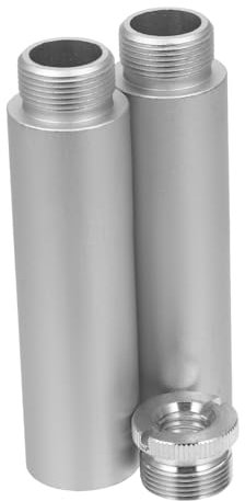 Parliky Mikrofonständer Verlängerungsrohr Mit Adapter Für Tischständer Armständer Mikrofonständer Für Live-streaming Und Aufnahmen