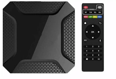 BODYA Smart TV Box 4K HDMI Quad Core HD 4 Go+64 Go Wifi Media Stream Player Android 13.0 avec chargeur