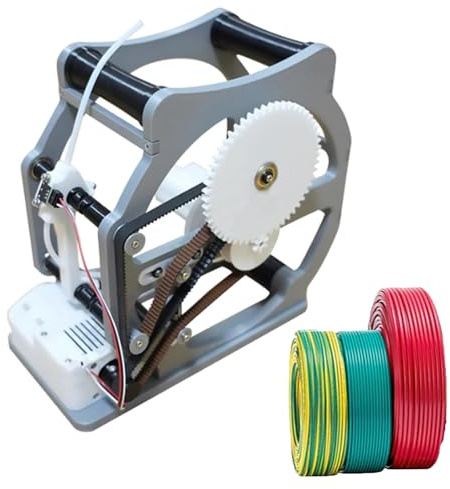 Enrouleur de filament 3D, enrouleur de bobine industriel électrique, avec démarrage et arrêt intelligents, enroulement soigné sans emmêlement, pour bobines de 1 kg, fil universel, enrouleur de fil à s