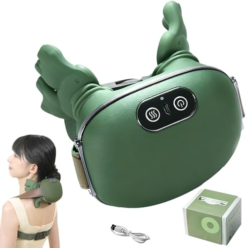 Massaggiatore, Schiena Master Massaggiatore Per Spalle 3 Livelli Massaggio 2 Livelli Temperatura Massaggiatori Elettrici Per Collo Con Calore The Master Senza Fili Per Donne E Uomini Regali Natale
