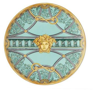 Versace PIATTINO cm 17 LA SCALA DEL PALAZZO VERDE