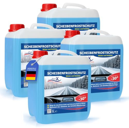 PAINTSYSTEMS REFINISH COLOURS Scheibenreiniger Scheibenfrostschutz 4X 5L bis -30°C