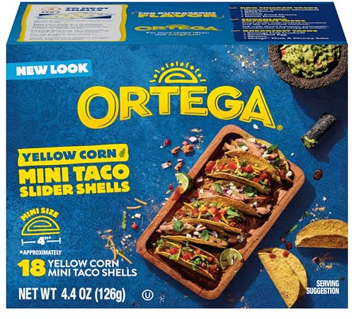 Ortega Mini Taco Slider Shells 126g