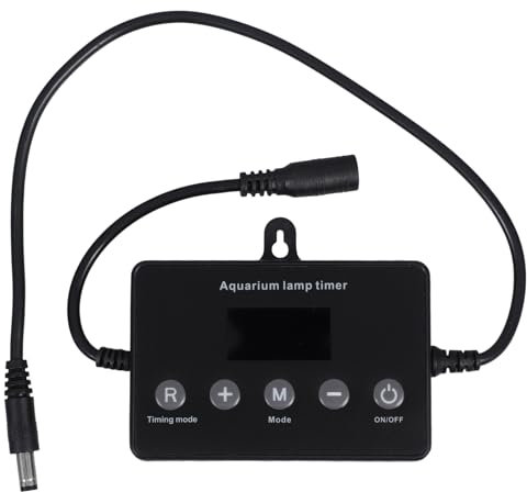 iplusmile Aquarium Licht Timer, Timing-Dimmer Led-Dimmer-Controller Aquarium-Led-Controller Lichtmodulator -Timer Schwarz Intelligenter er-er Für -