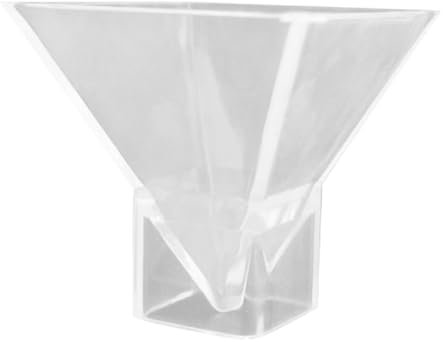 STOBOK Pyramid Mold Silicone Molds DIY Silicone Moulds for Resin Craft Mold Pyramid Making Resin Epoxy Mold Ornament 3in Silica Gel Decorations Flexible