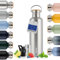 Blumtal Termo 500ml - Botella de acero inoxidable de doble pared 500ml - Botella isotérmica libre de BPA 500ml - Botella de acero inoxidable 500ml - botella de té - deportiva - Acero Inoxidable