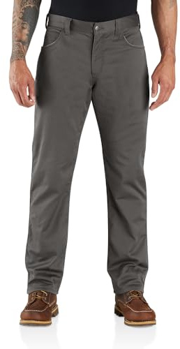 Carhartt Men's Relaxed Straight Force Lined Pant, Shadow, W34 x L32