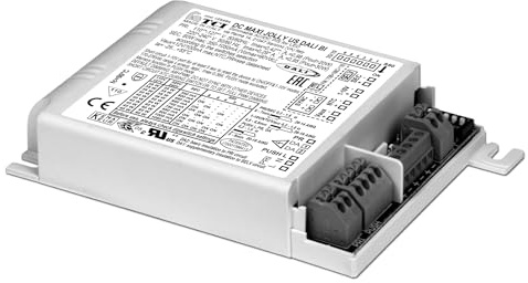 TCI125464 DC Maxi Jolly US Dali BI Direct current dimmable electronic LED Driver with DIP-SWITCH