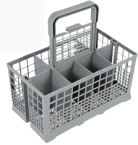 Multifunctional Dishwasher Basket Universal Foldable Cutlery Holder Dishwasher Basket Accessory Knife and Fork Storage Basket