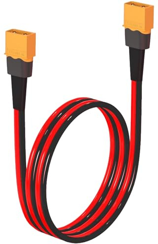 Câble adaptateur XT60 mâle vers mâle pour alimentation extérieure et véhicules