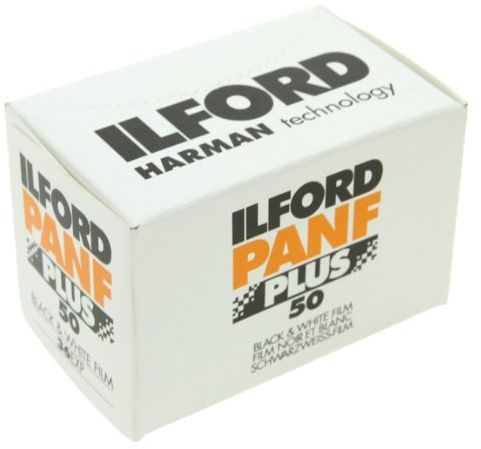 Ilford PAN F Plus (1707768) Lot de 3 Films d'impression Noir et Blanc 135 (35 mm) ISO 50 36 expositions