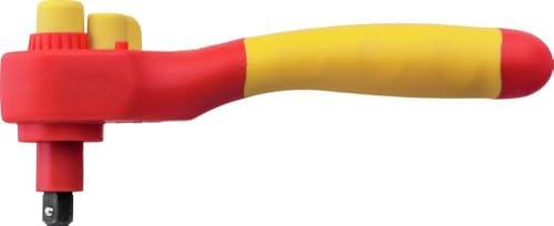 Wiha 43054 Series 7207NRW - Llave de carraca aislada para tuercas (conmutable)