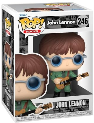 Funko Pop! Rocks: John Lennon - Military Jacket - Vinyl-Sammelfigur - Geschenkidee - Offizielle Handelswaren - Spielzeug Für Kinder und Erwachsene - Music Fans - Modellfigur Für Sammler und Display