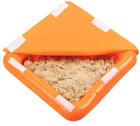 Sensory Sand Sabbia gonfiabile con coperchio alternativo per sabbiera o tavolo sabbiera