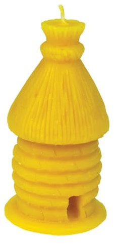 LYSON Kerzengießform Silikonform Die Bienenbeute Höhe 9,5cm für Bienenwachskerzen Aromatherapie Kerzen 3D Giessform zur Kerzenherstellung Bienenwachskerzen gießen Geschenkidee wiederverwendbar