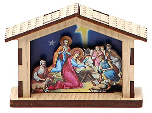 Holyart Mini presepe natività in legno