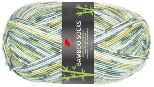 Pro Lana 100g 4-fädig Bamboo Socks II 969 - grün/blau color