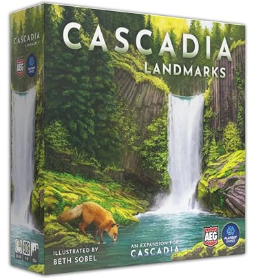 Alderac Entertainment - Cascadia - Brettspiel - Basisspiel - Für 1 bis 4 Spieler - Ab 10 Jahren - Engelstalige Version