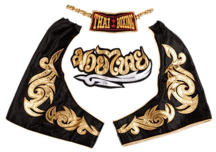 MUAY NATION Muay Thail-shorts för barn (2 år – 12 år) flickor pojkar boxbyxor för kickboxning MMA kampsport, Vit, 4-6 år
