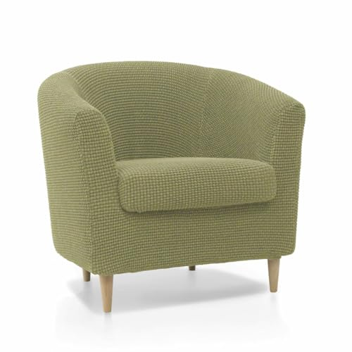 SOFASKINS® Sofabezug, super elastisch, Sofabezug, atmungsaktiv und langlebig, einfach anzubringen, Maße 60-90 cm, Pistazienfarben