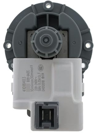 zoubeqie 41018403 Compatible For Candy Compatible For Hoover Washing Machine Drain Pump Motor B20-6AZC 220~240V