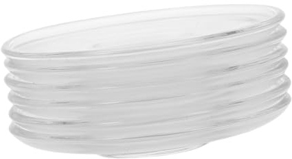 ARTSEWPLY 6 Pièces Verre Soucoupes Pour Tasse à Thé Coussin De Tasse Dessous De Verre Créatif Assiettes Multi-usages Pour Maison Et Salon De Thé