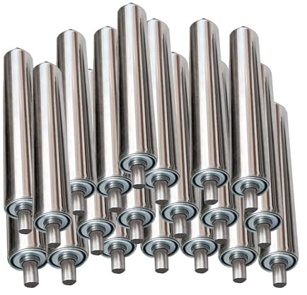 Conveyor Rollers for Smooth Material Handling | Ideal for Woodworking & Roller Stands | Enhance Workflow Efficiency & Productivity - & Versatile